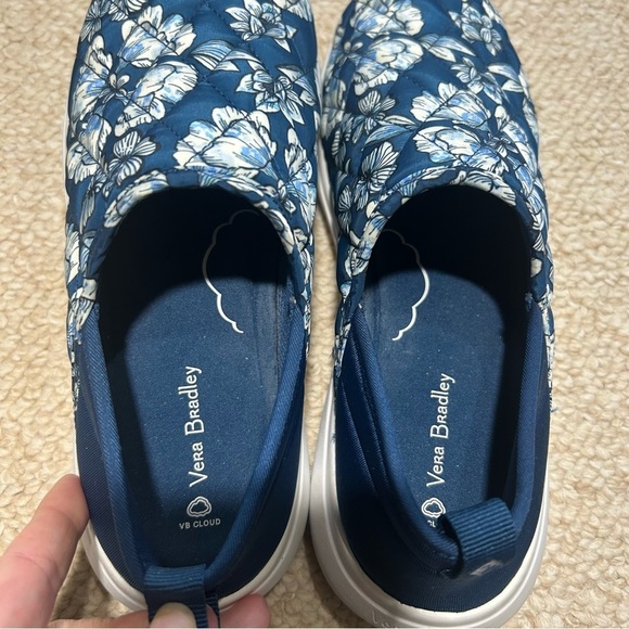 VB CLOUD by VERA BRADLEY-Convertible Slip-On Shoe Dive Floral Medallion Size 7 - Picture 8 of 9